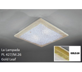 La Lampada PL 427/M.26 Gold Leaf