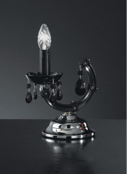 Voltolina Vienna 1L Table Lamp Black Nickel
