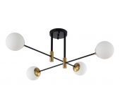 Crystal Lux FIDEL PL4 Черный 0630/104