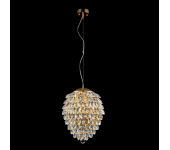 Crystal Lux CHARME SP6 GOLD-TRANSPARENT 1374/206
