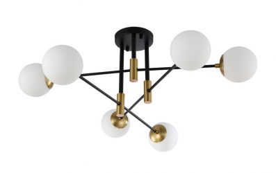 Crystal Lux FIDEL PL6 Черный 0630/105