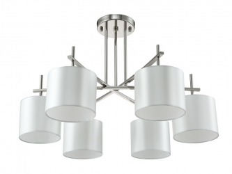 Crystal Lux SERGIO PL6 Никель 2900/306
