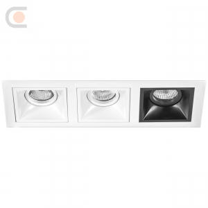 Lightstar D536060607  Светильник DOMINO QUADRO МR16 (214536+214506+214506+214507)