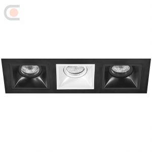 Lightstar D537070607 Светильник DOMINO QUADRO МR16 (214537+214507+214506+214507)