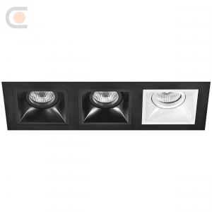 Lightstar D537070706 Светильник DOMINO QUADRO МR16 (214537+214507+214507+214506)